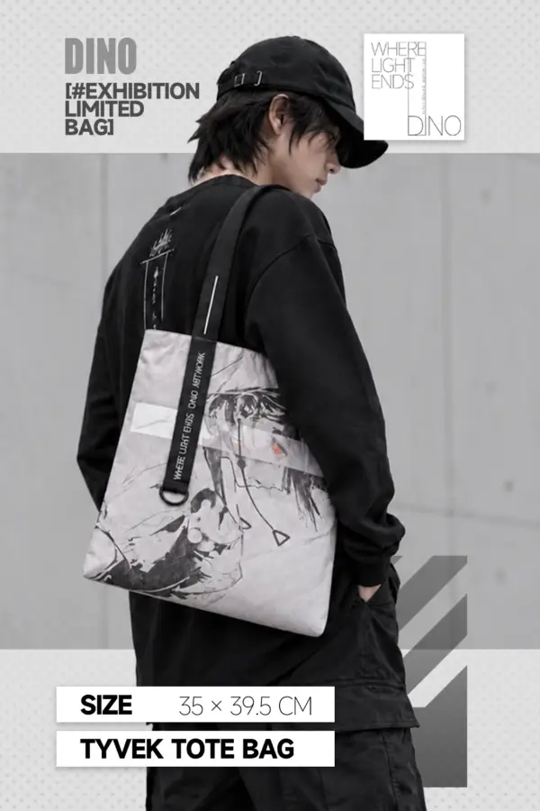 Dino Tyvek Tote Bag