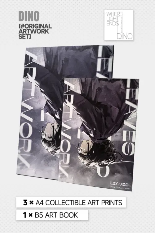 DINO Original Artwork Set