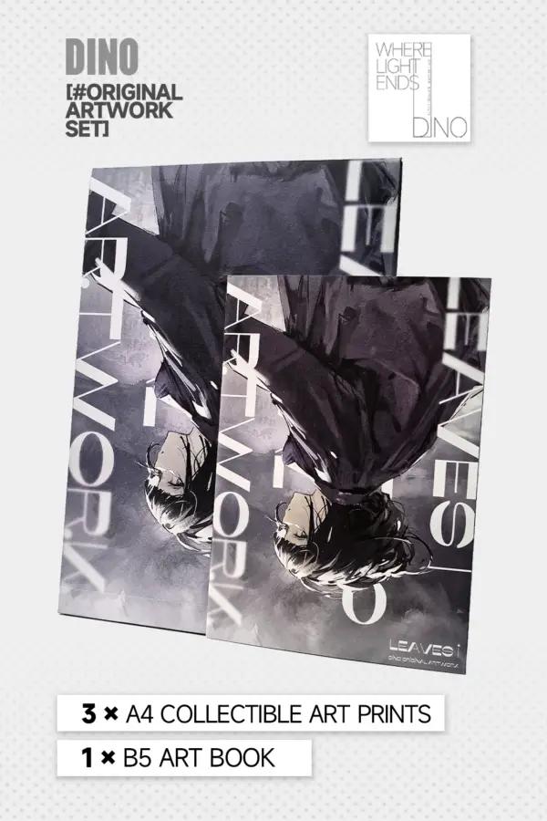 DINO Original Artwork Set