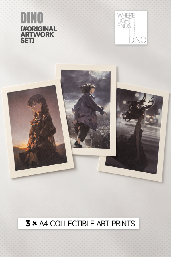 DINO Original Artwork Set