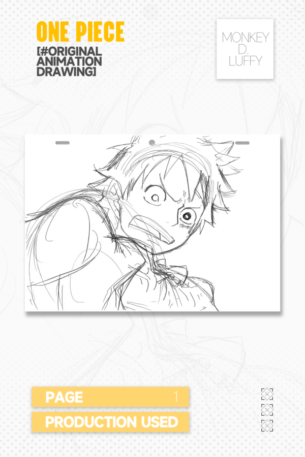 ONE PIECE Production Drawing 1