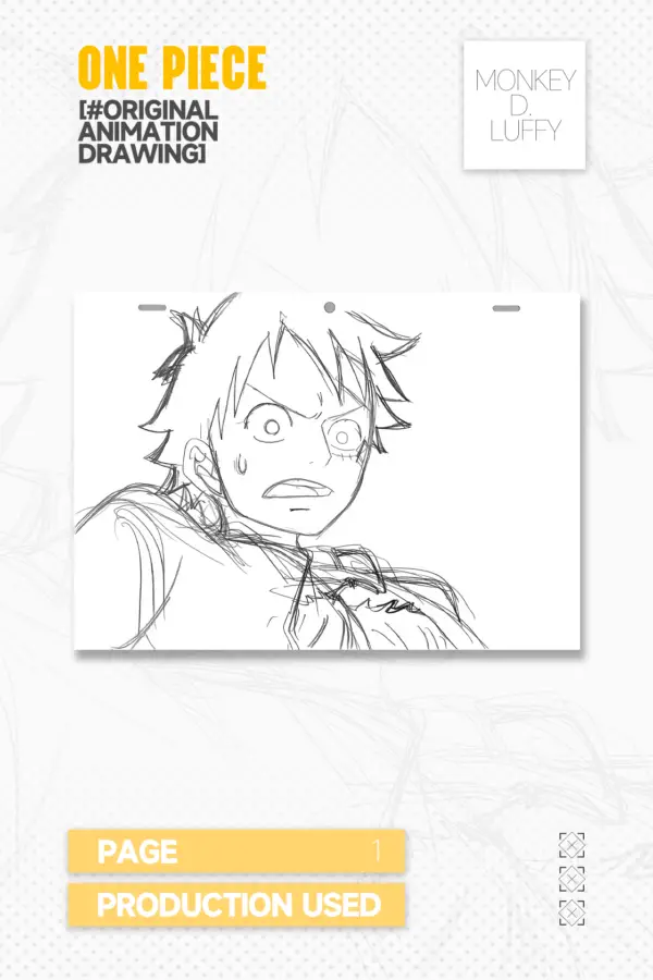ONE PIECE Production Drawing 2