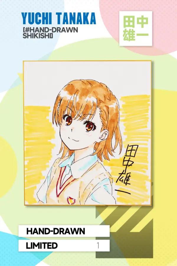 Original Hand-Drawn Shikishi